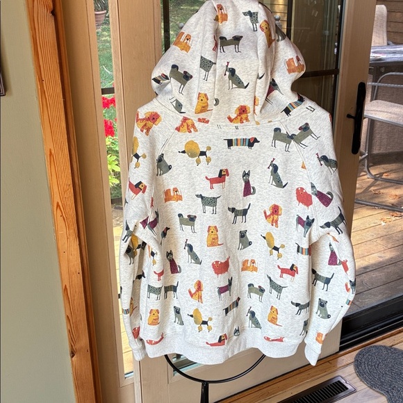 SM Wardrobe Dog Print Zip-Up Sz. S Hoodie NWT‎ - Picture 8 of 14